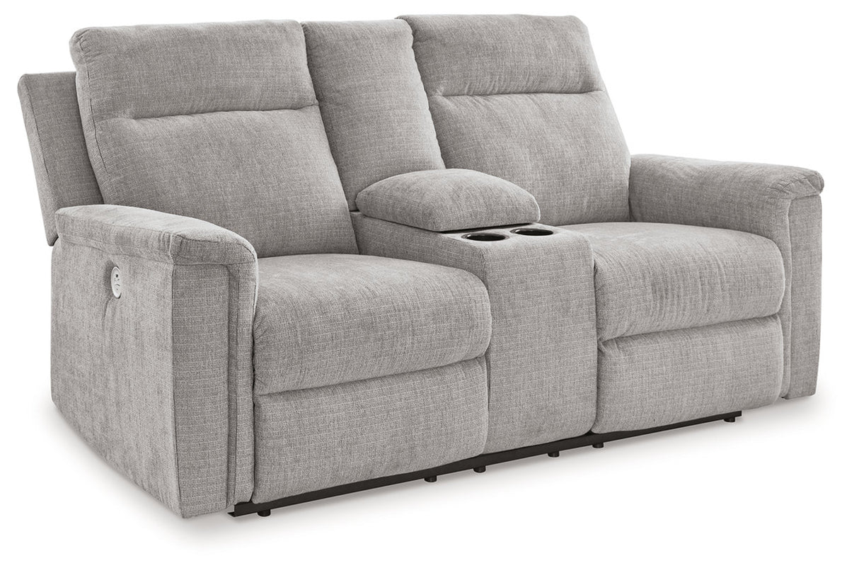 Barnsana Ash Power Reclining Sofa, Loveseat and Recliner from Ashley - Luna Furniture