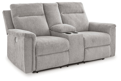 Barnsana Ash Power Reclining Sofa, Loveseat and Recliner from Ashley - Luna Furniture