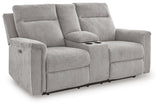 Barnsana Ash Power Reclining Sofa, Loveseat and Recliner from Ashley Furniture - Luna Furniture