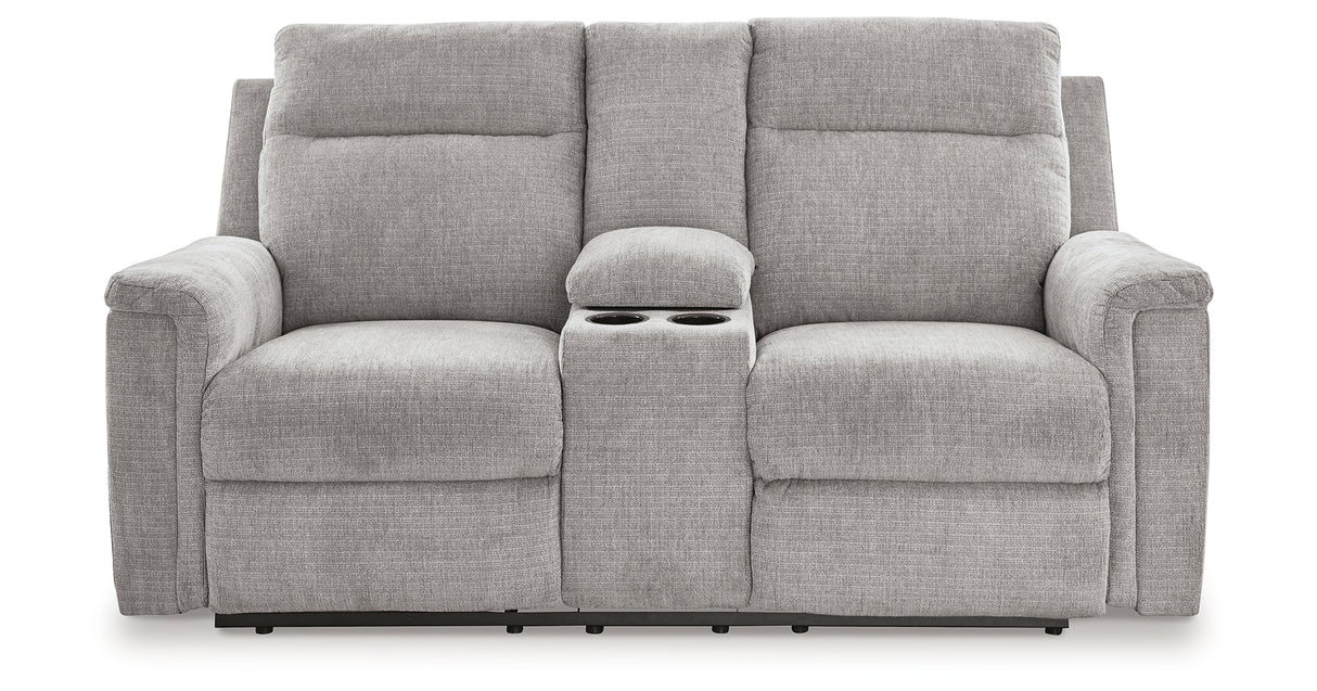 Barnsana Ash Power Reclining Sofa, Loveseat and Recliner from Ashley Furniture - Luna Furniture