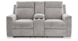 Barnsana Ash Power Reclining Sofa, Loveseat and Recliner from Ashley Furniture - Luna Furniture