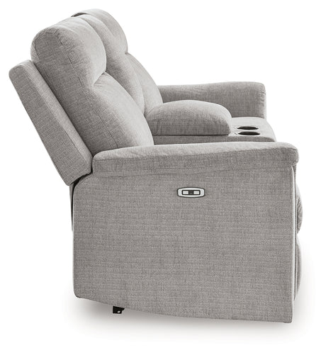 Barnsana Ash Power Reclining Sofa, Loveseat and Recliner from Ashley Furniture - Luna Furniture