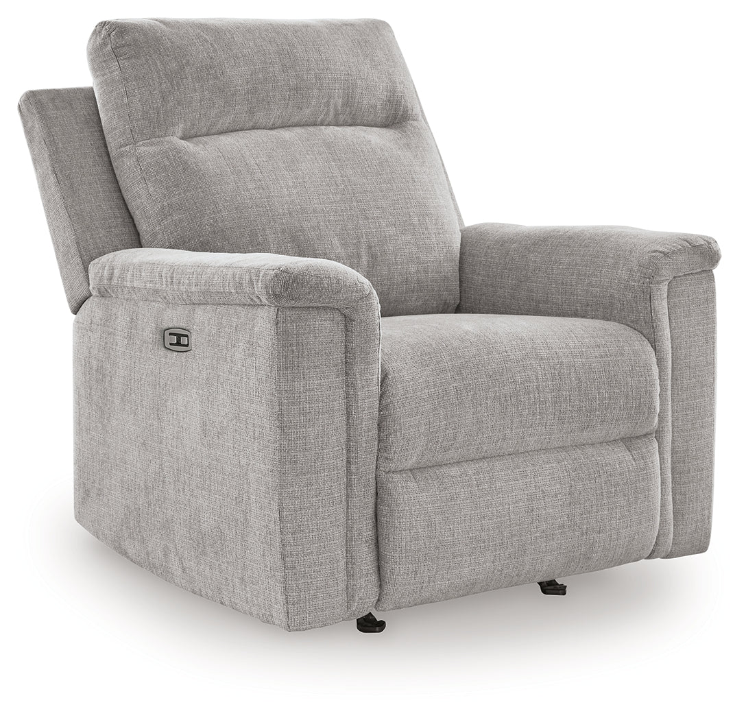 Barnsana Ash Power Reclining Sofa, Loveseat and Recliner from Ashley - Luna Furniture