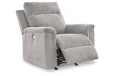 Barnsana Ash Power Reclining Sofa, Loveseat and Recliner from Ashley - Luna Furniture