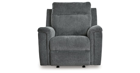 Barnsana Gravel Power Recliner from Ashley Furniture - Luna Furniture