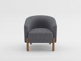 Borger Gray Accent Chair from Homelegance - Luna Furniture