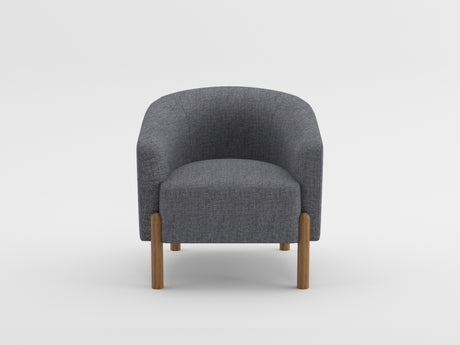 Borger Gray Accent Chair from Homelegance - Luna Furniture