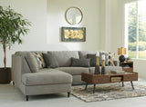 Santasia Granite 2-Piece Sectional with Chaise from Ashley - Luna Furniture