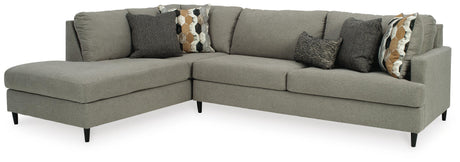 Santasia Granite 2-Piece Sectional with Left Chaise from Ashley - Luna Furniture