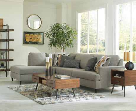 Santasia Granite 2-Piece Sectional with Left Chaise from Ashley - Luna Furniture