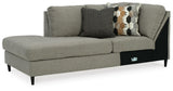 Santasia Granite Left-Arm Facing Corner Chaise from Ashley - Luna Furniture