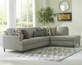 Santasia Granite 2-Piece Sectional with Chaise from Ashley - Luna Furniture