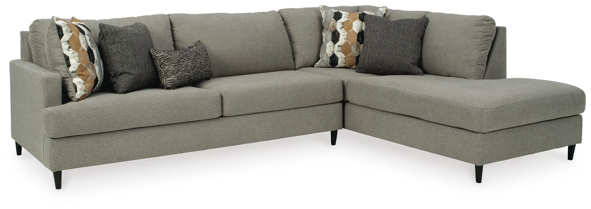 Santasia Granite 2-Piece Sectional with Chaise from Ashley - Luna Furniture