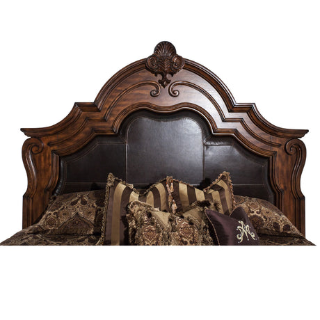 Tuscano Melange Melange Queen Mansion Bed (3 Pc) from Michael Amini - Luna Furniture