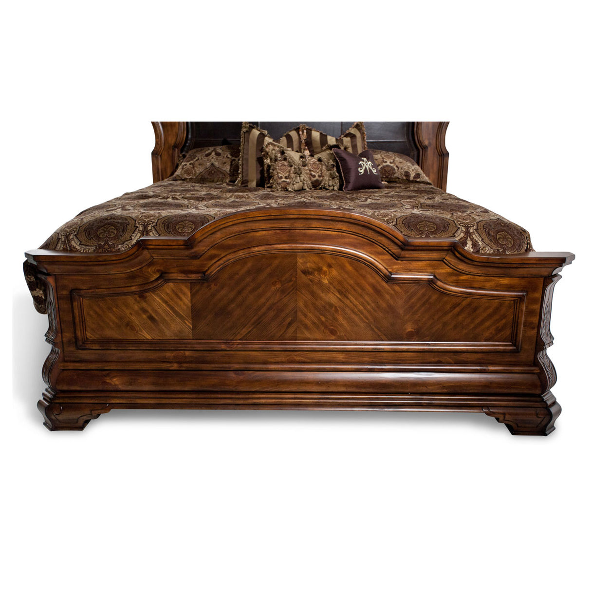 Tuscano Melange Melange Queen Mansion Bed (3 Pc) from Michael Amini - Luna Furniture