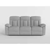 Jules Gray Double Reclining Sofa from Homelegance - Luna Furniture
