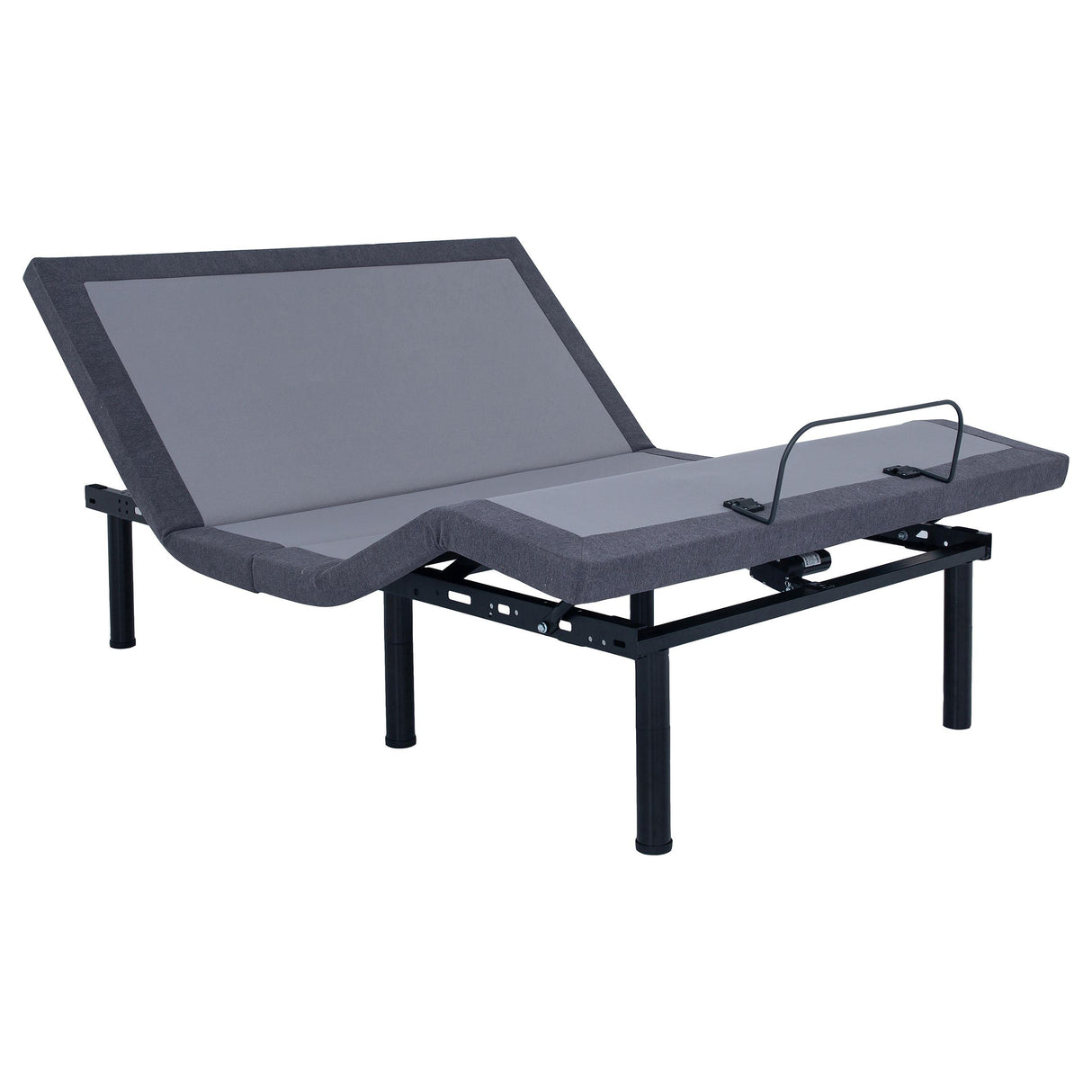 Clara Gray and Black Twin XL Adjustable Bed Base from Coaster - Luna Furniture