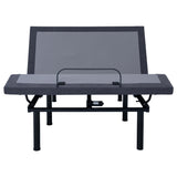 Clara Gray and Black Twin XL Adjustable Bed Base from Coaster - Luna Furniture