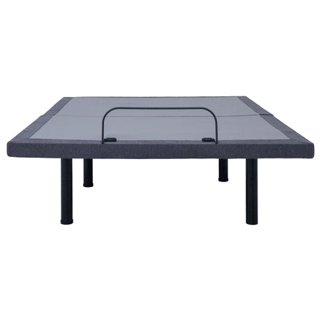 Clara Gray and Black Twin XL Adjustable Bed Base from Coaster - Luna Furniture