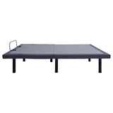 Clara Gray and Black Twin XL Adjustable Bed Base from Coaster - Luna Furniture