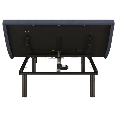 Clara Gray and Black Twin XL Adjustable Bed Base from Coaster - Luna Furniture