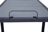Clara Gray and Black Twin XL Adjustable Bed Base from Coaster - Luna Furniture