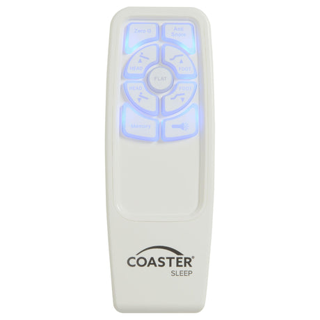 Clara Gray and Black Twin XL Adjustable Bed Base from Coaster - Luna Furniture