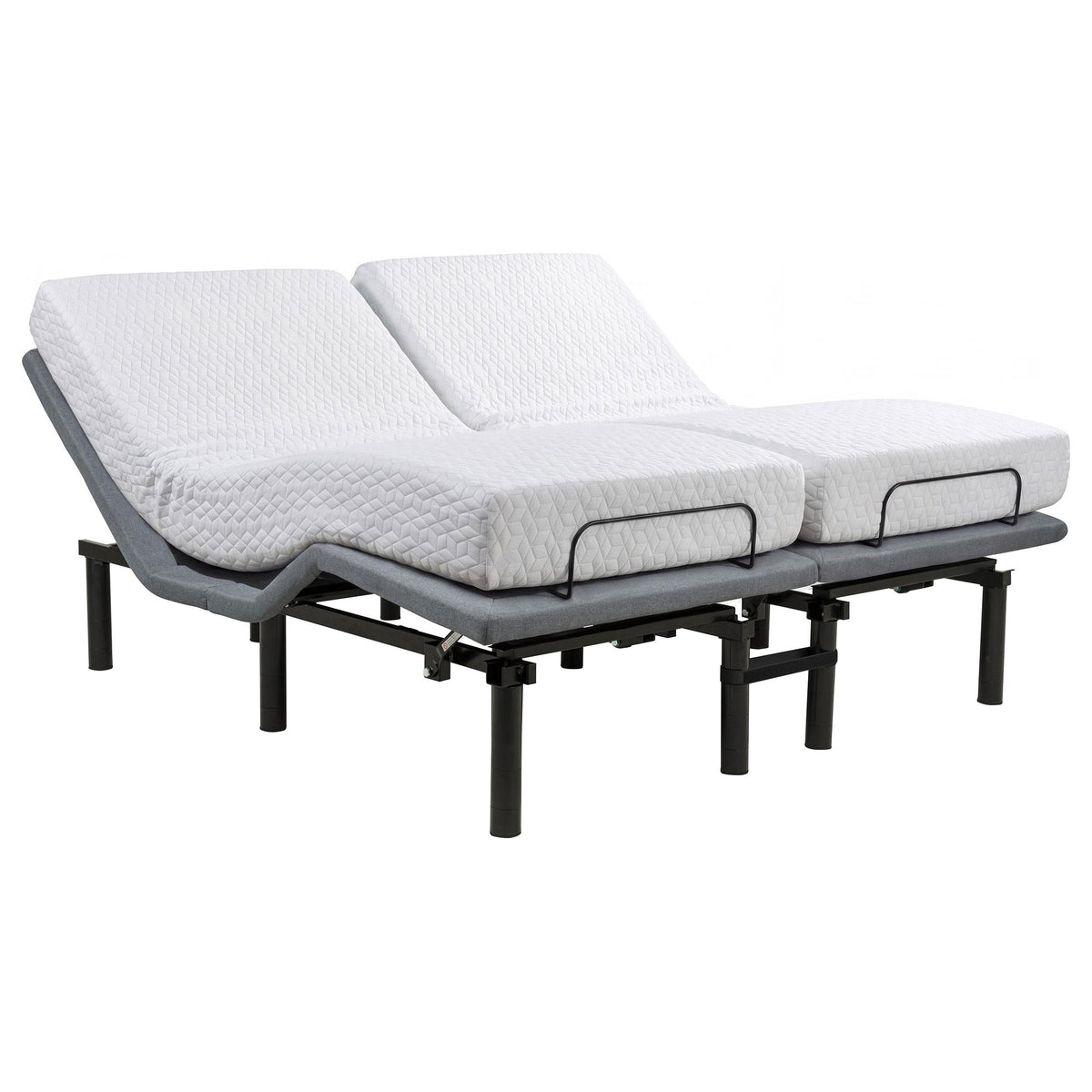 Tasca 2-Piece Split Eastern King Dual-Motor Adjustable Bed Base from Coaster - Luna Furniture