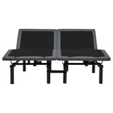 Tasca 2-Piece Split Eastern King Dual-Motor Adjustable Bed Base from Coaster - Luna Furniture