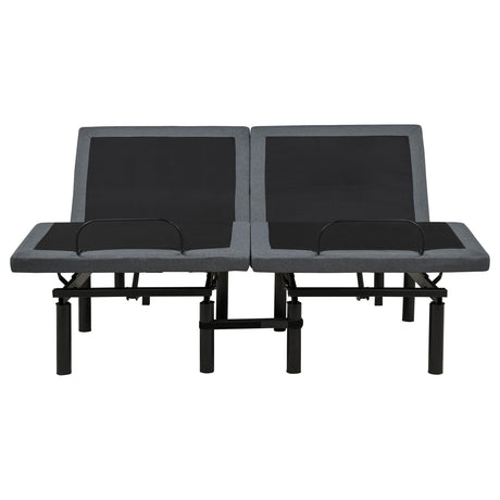Weston 2-Piece Split Eastern King Upholstered Adjustable Base from Coaster - Luna Furniture