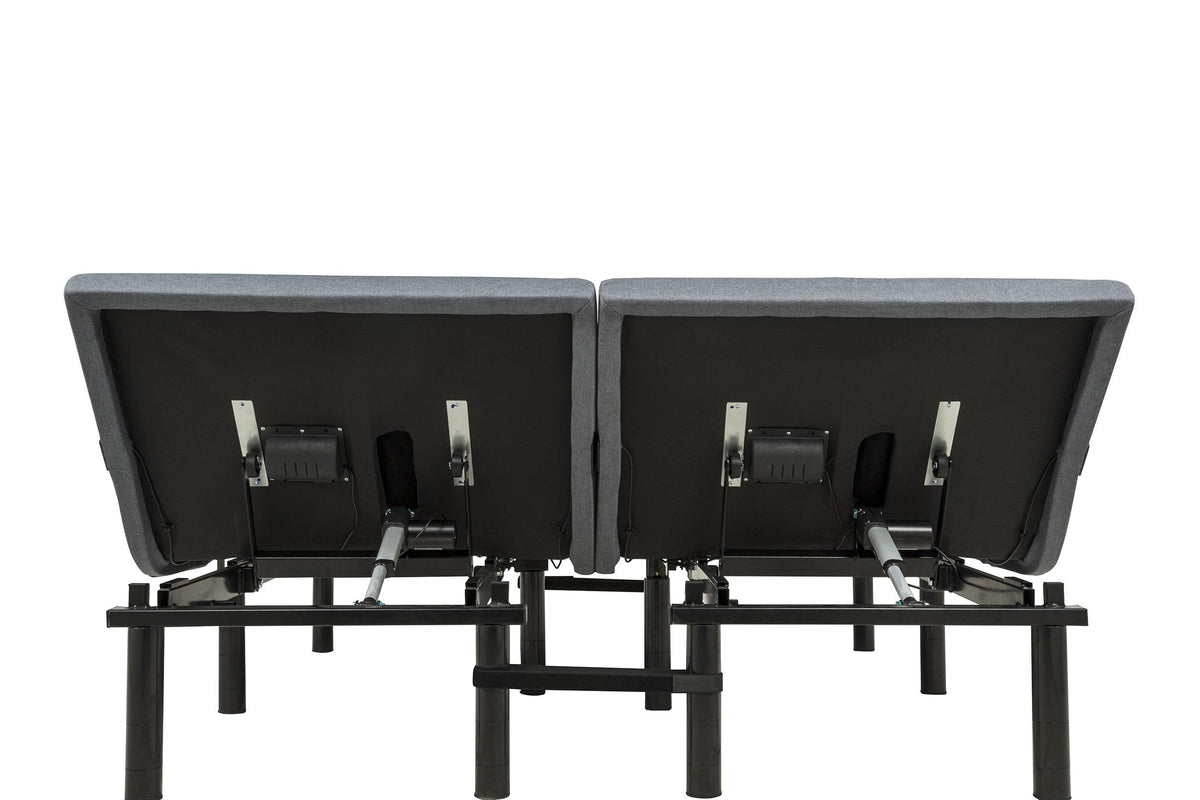 Weston 2-Piece Split Eastern King Upholstered Adjustable Bed Base from Coaster - Luna Furniture