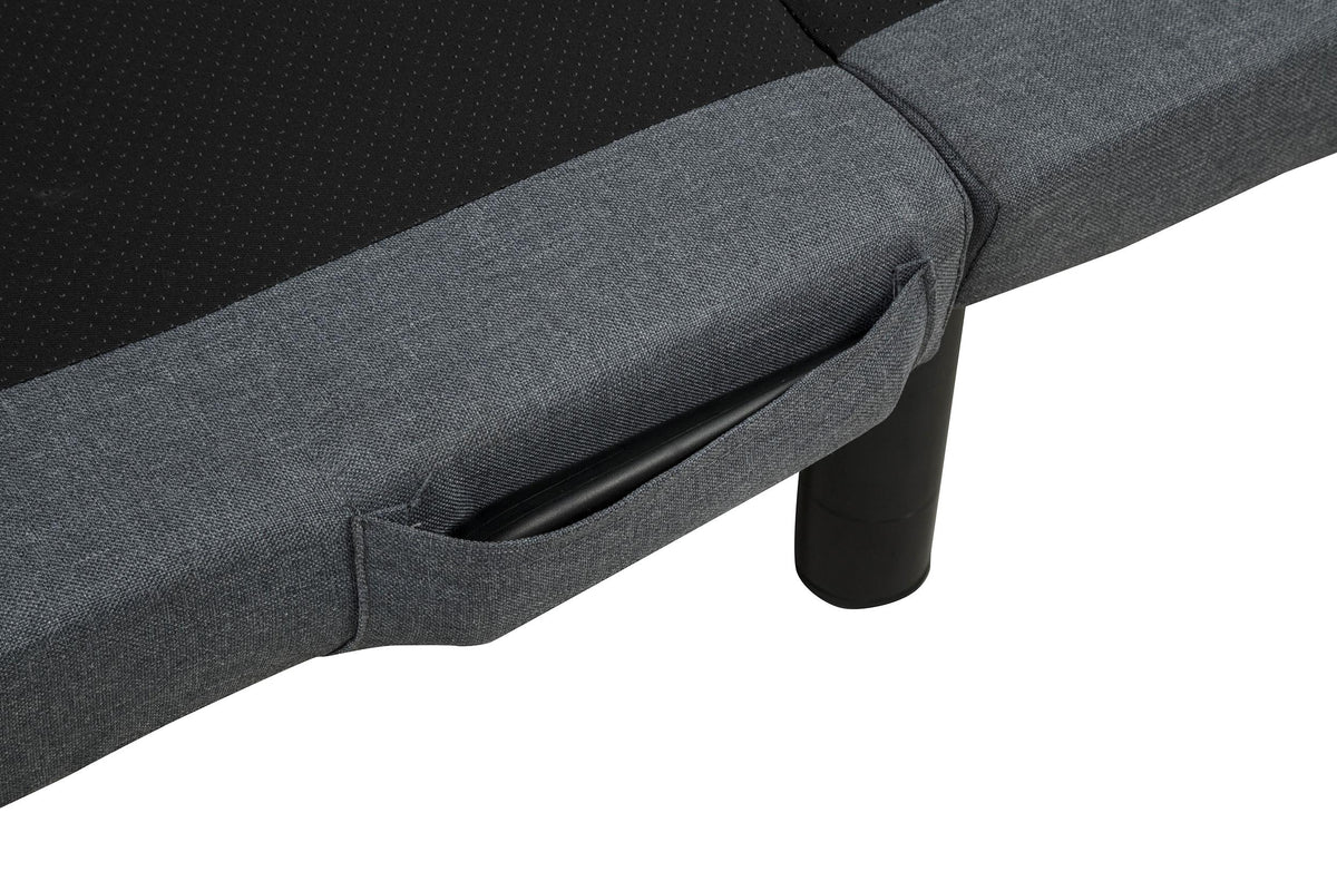 Weston 2-Piece Split Eastern King Upholstered Adjustable Bed Base from Coaster - Luna Furniture
