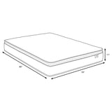 Hayes 11" Queen Pillow Top Memory Foam Hybrid Mattress from Coaster - Luna Furniture