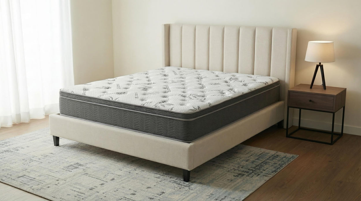 Sommet 13" California King Bamboo Euro Top Hybrid Mattress from Coaster - Luna Furniture