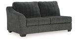 Biddeford Ebony Left-Arm Facing Full Sofa Sleeper from Ashley - Luna Furniture