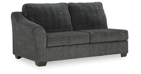 Biddeford Ebony Left-Arm Facing Full Sofa Sleeper from Ashley - Luna Furniture