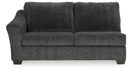 Biddeford Ebony Left-Arm Facing Full Sofa Sleeper from Ashley - Luna Furniture