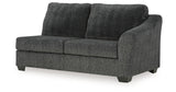 Biddeford Ebony Right-Arm Facing Sofa from Ashley - Luna Furniture