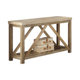 Ridley Weathered Natural Cocktail Table from Homelegance - Luna Furniture