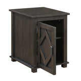 3553-02 Chairside Table from Homelegance - Luna Furniture