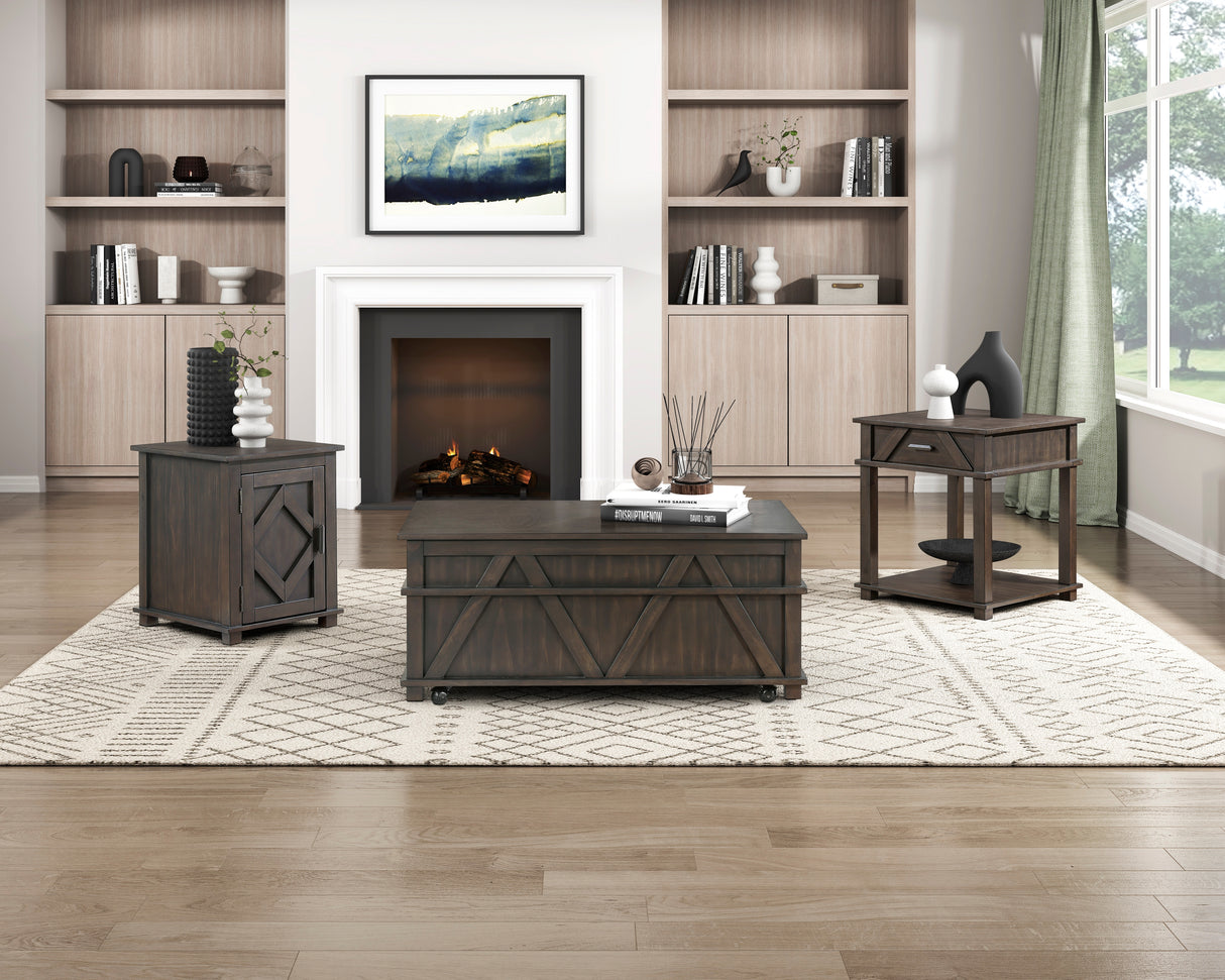 3553-04 End Table from Homelegance - Luna Furniture