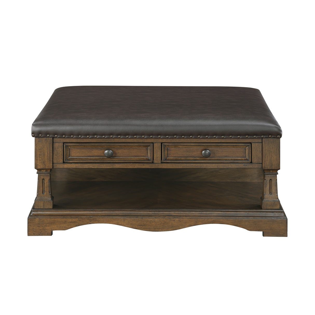3554-02 Chairside Table from Homelegance - Luna Furniture