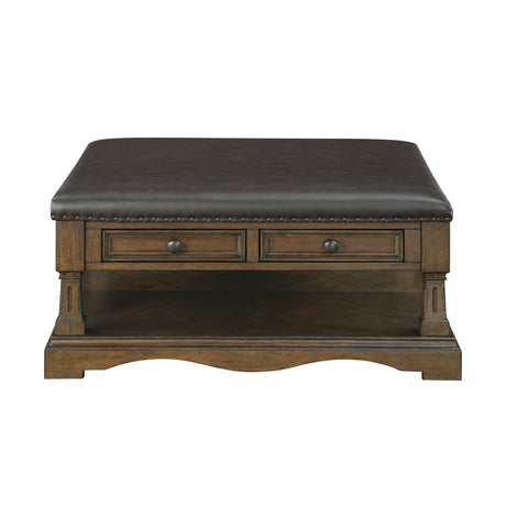 3554-02 Chairside Table from Homelegance - Luna Furniture