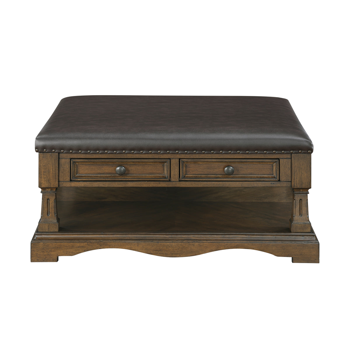 Lakeside Brown Cocktail Table from Homelegance - Luna Furniture