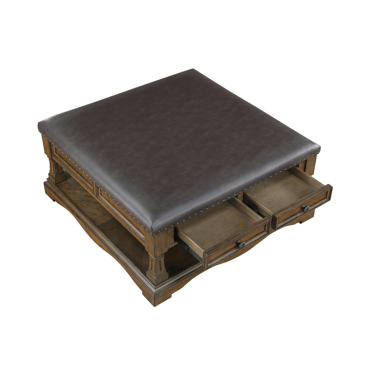 3554-02 Chairside Table from Homelegance - Luna Furniture