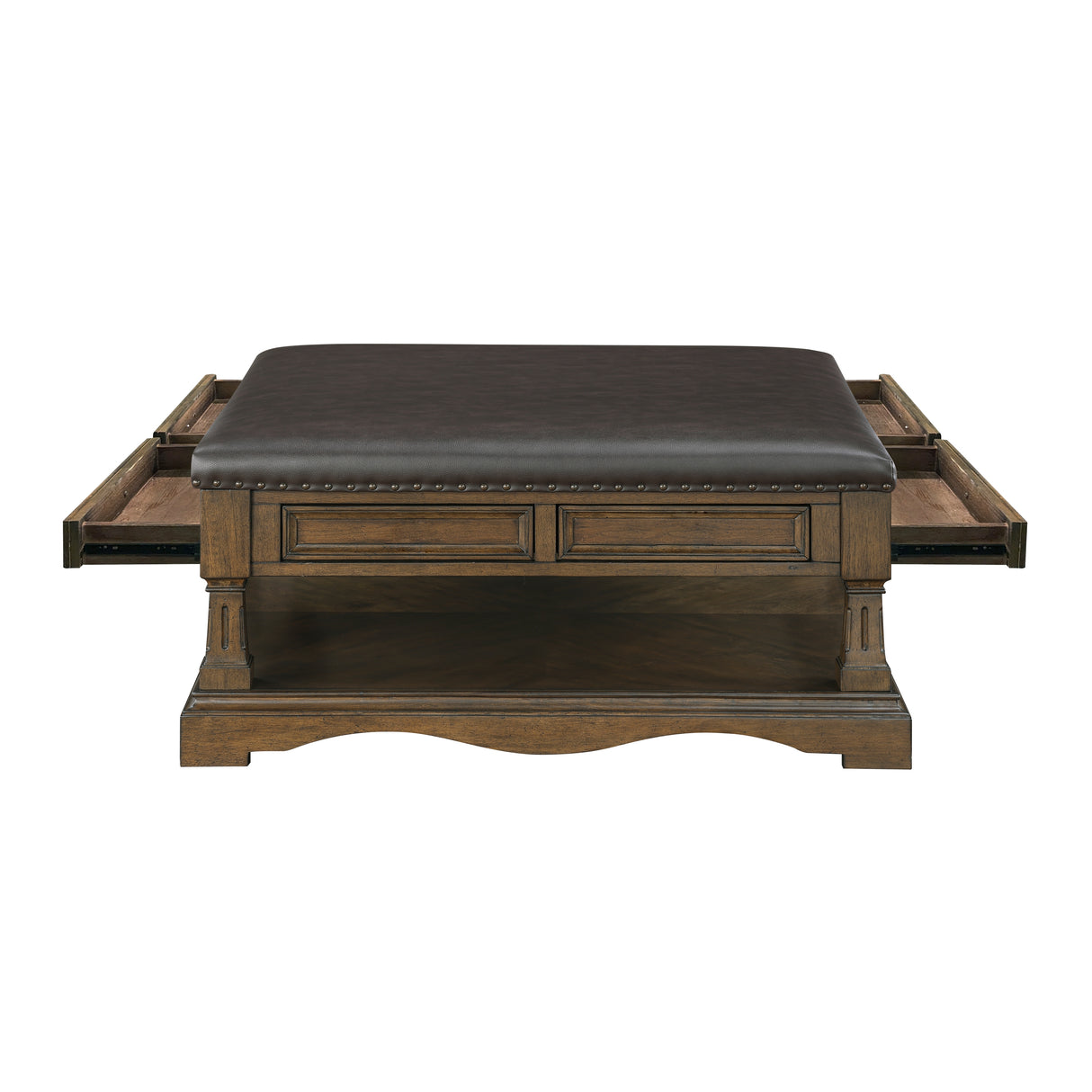 3554-02 Chairside Table from Homelegance - Luna Furniture