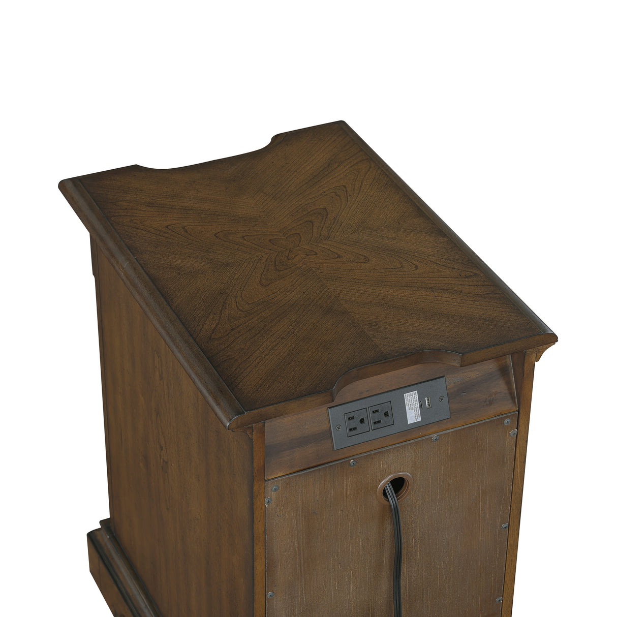 3554-02 Chairside Table from Homelegance - Luna Furniture