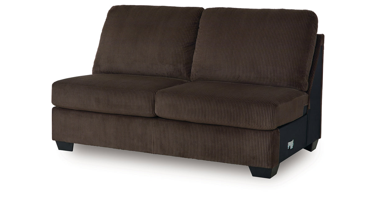 Kimlee 3-Piece Sectional and Ottoman from Ashley Furniture - Luna Furniture