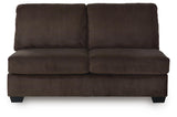 Kimlee 3-Piece Sectional and Ottoman from Ashley Furniture - Luna Furniture