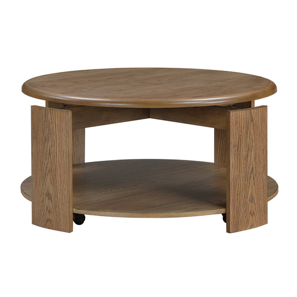 Ellis Brown Cocktail Table with Swivel Top